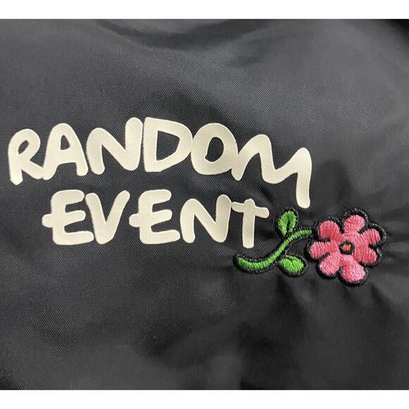 PUMA x RANDOM EVENT Bomber Jacket Men’s Sz‎ Large L Puma Black 596661-01 $180 - Picture 7 of 8